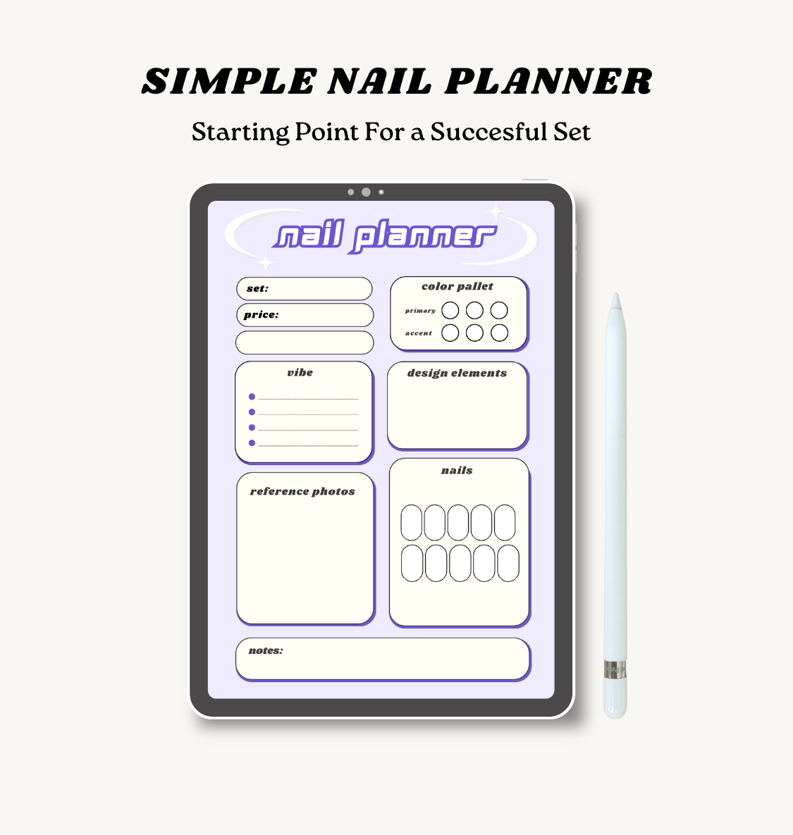 Nail Planner
