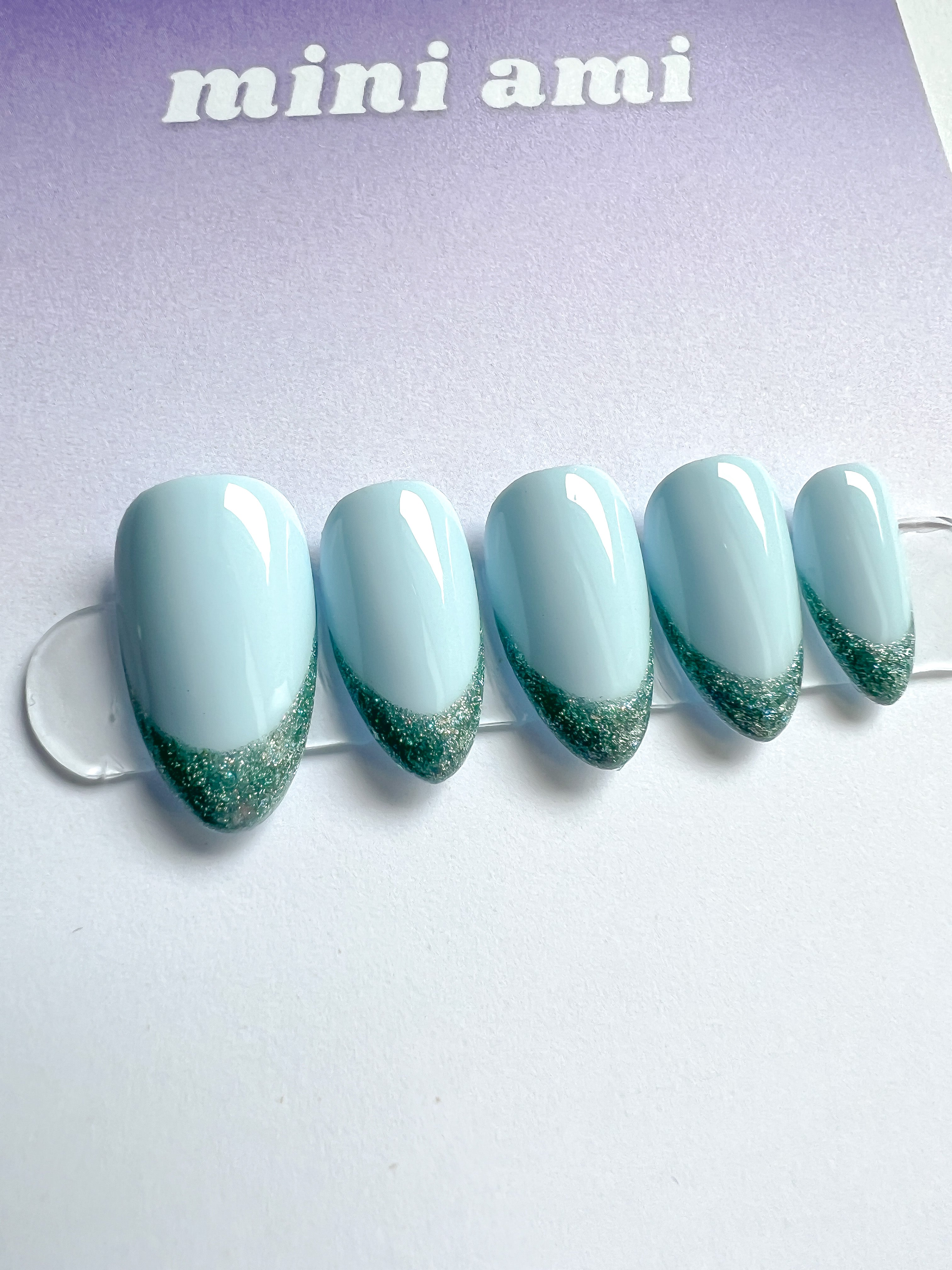 100% gel and 100% hand painted, Mini Ami nails are as strong as